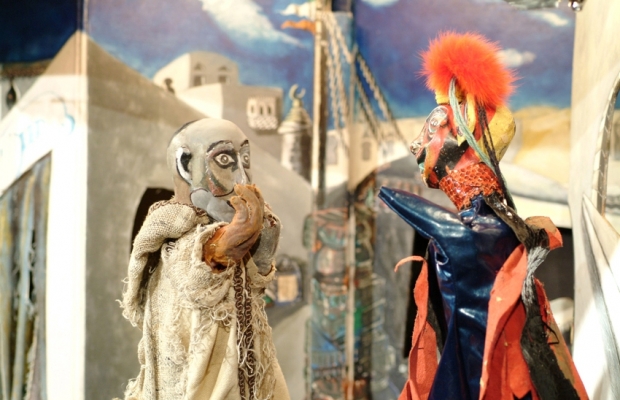 סיפור הפול, הצגת ילדים תיאטרון בובות בתיאטרון הקרון בירושלים